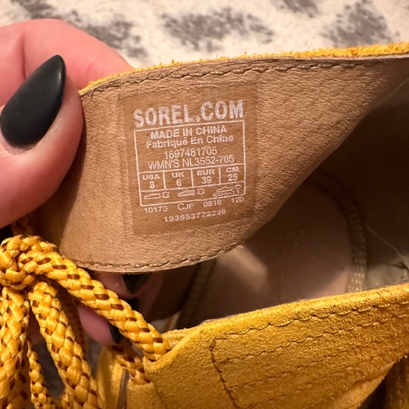 Sorel Joanie II Lace Up Sandal Wedge - Picture 5 of 8